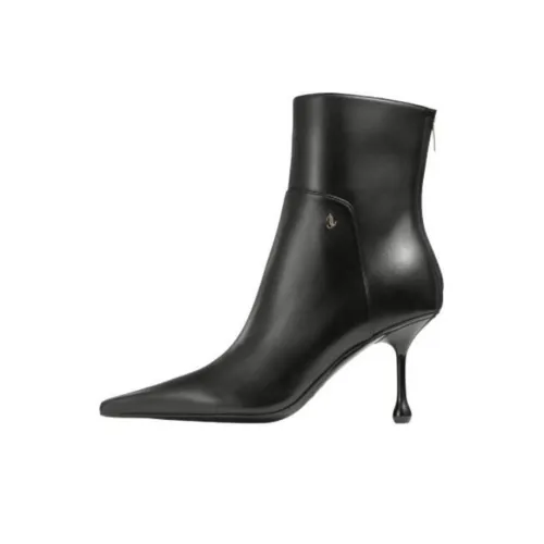 Jimmy Choo Cycas Ankle Boots 8cm Women's Black