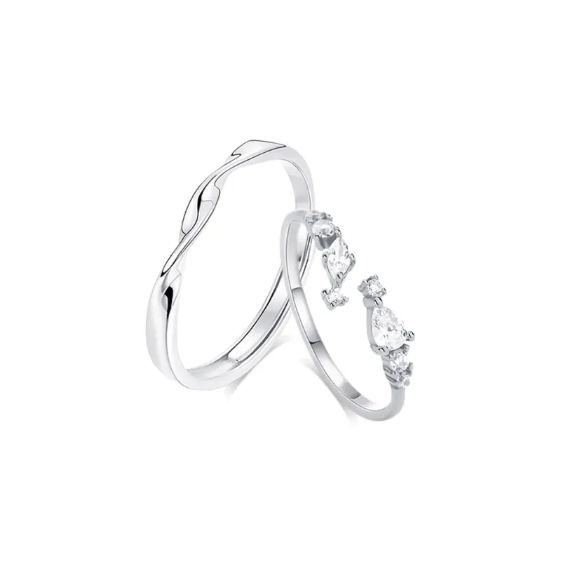LUCA Sterling Silver Rings Unisex-0