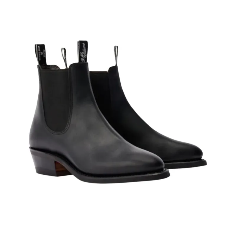 R.M.WILLIAMS Short Chelsea Boots 4.5cm Women's Black-2