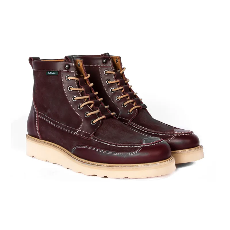 Paul Smith 'Tufnel' Ankle Boots Men's Red-2