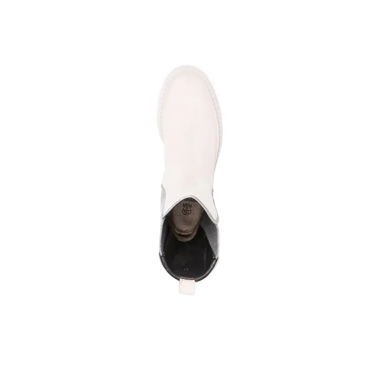 Brunello Cucinelli Chelsea Boots Women's White-4