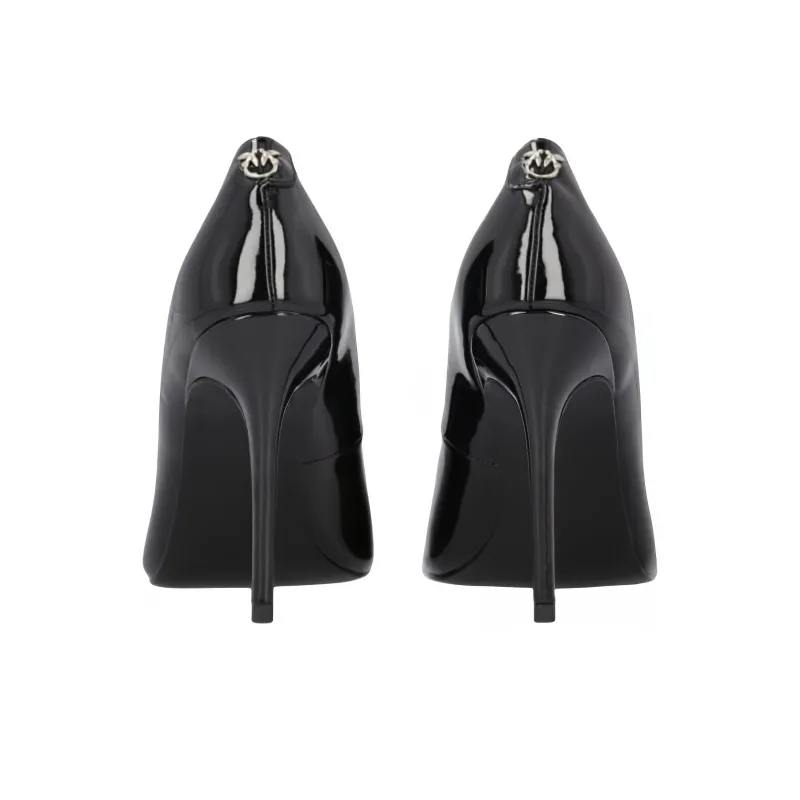 PINKO Juliette Shiny Heeled Pumps-6