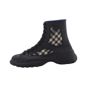 Burberry Boulder Ankle Boots Men's Black