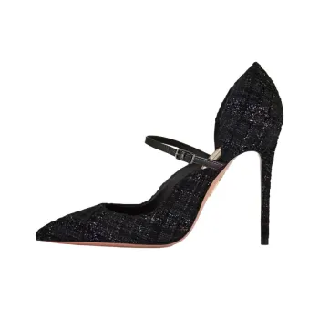 AQUAZZURA Bellezza Slim Heel High Heels 10.5cm Women's Black