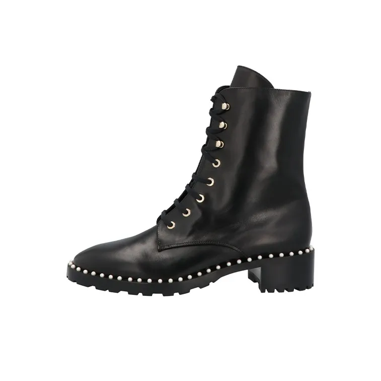 Stuart Weitzman/SW Allie Ankle Boots Women's Black-0