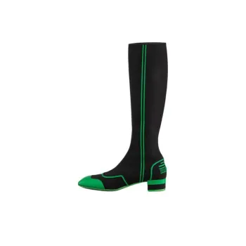 DIOR Roller Knee high Boots Women's Black