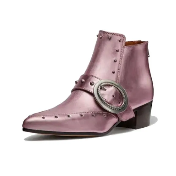 COACH Chandler Ankle Boots Women's Purslane-0