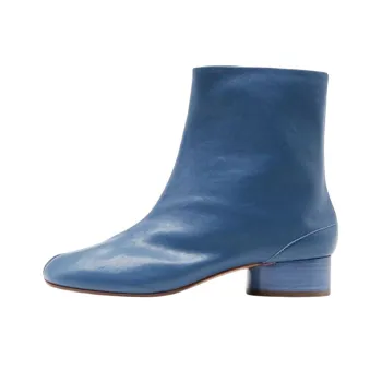 Maison Margiela Tabi Ankle Boots Women's Blue
