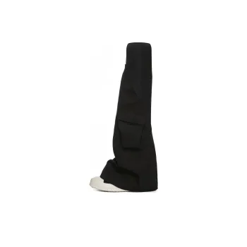 Rick Owens DRKSHDW Cargo Fetish Knee high Boots Women's Black