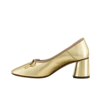 MANSUR GAVRIEL Chunky Heel High Heels 5.7cm Women's Gold
