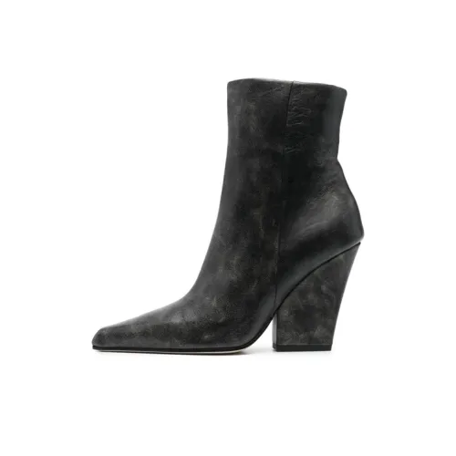 Paris Texas 90mm Pointed-toe Leather Ankle Boots