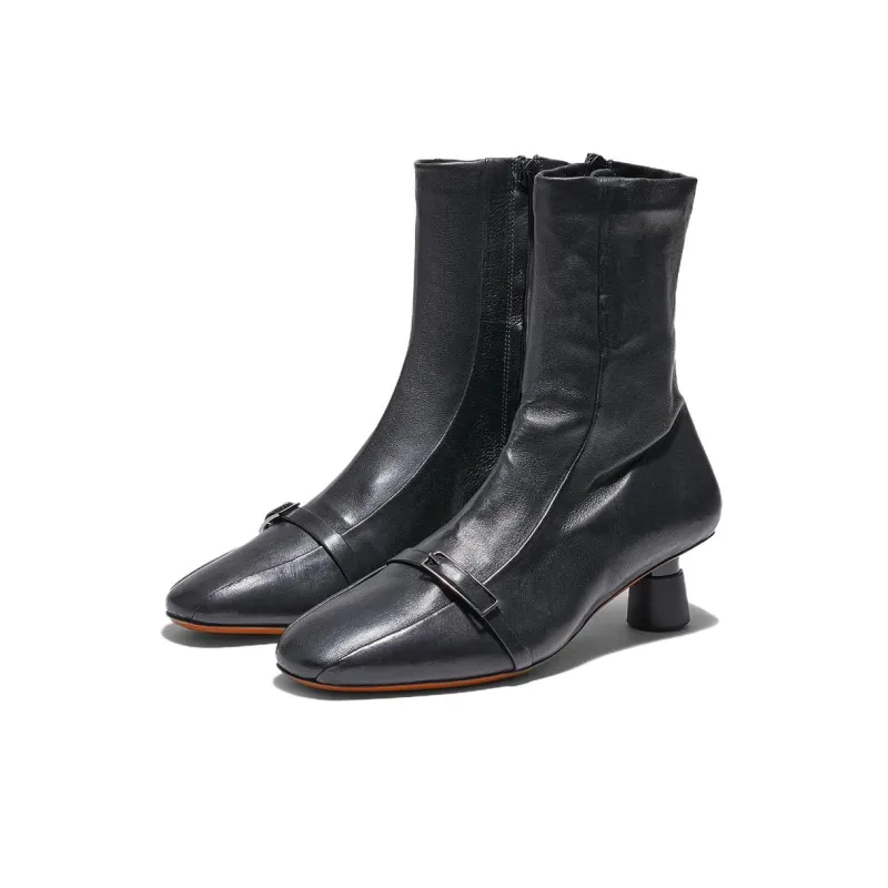CLERGERIE Ankle Boots 4.5cm Women's Black-2