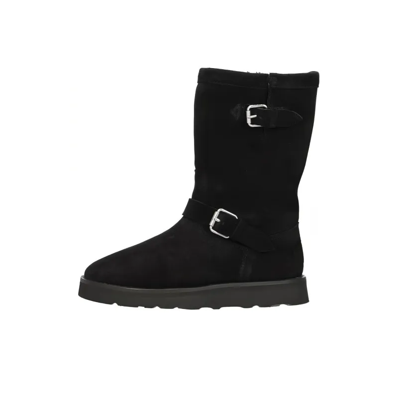 KENZO Buckle-detail Suede Boots-0