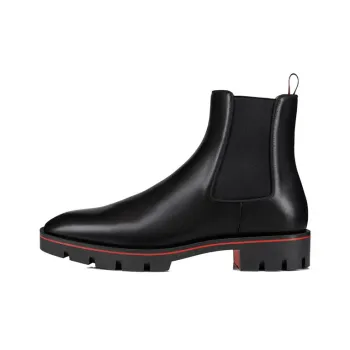 Christian Louboutin Alpinosol Leather Chelsea Boots