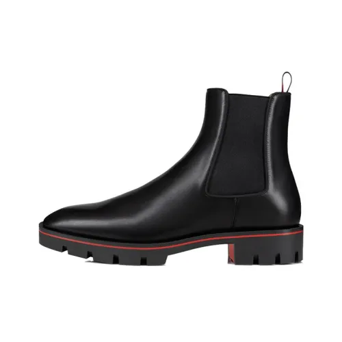 Christian Louboutin Alpinosol Leather Chelsea Boots