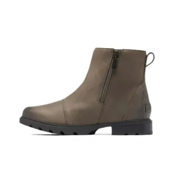 SOREL Emelie-Iii Ankle Boots Women's Gray Brown