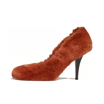 Stella McCartney Ryder 95mm Faux-fur Pumps