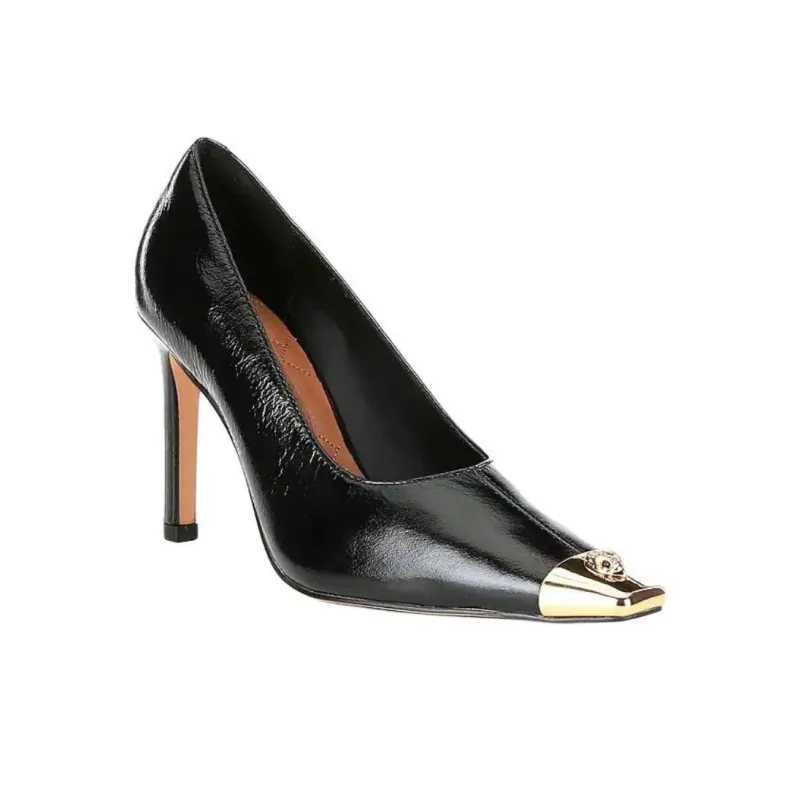 Kurt Geiger London Regent Court Slim Heel High Heels 10cm Women's Black-2