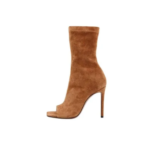 Paris Texas Amanda Open-Toe Ankle Boots