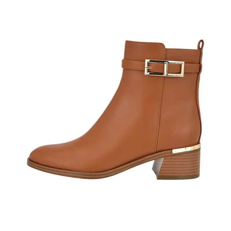 CALVIN KLEIN Jallis Ankle Boots 4.5cm Women's Brown-0