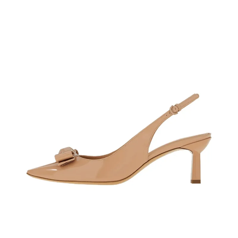 FERRAGAMO Slim Heel High Heels 5.5cm Women's Pink-0