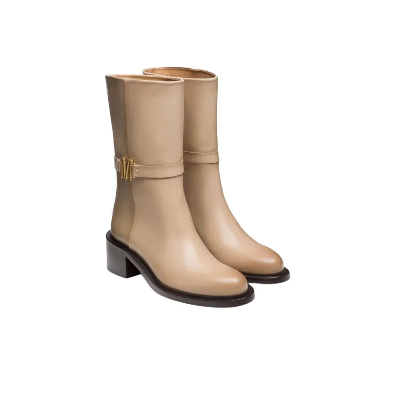Magnanni Genevieve Ankle Boots 5.5cm Women's Beige-2