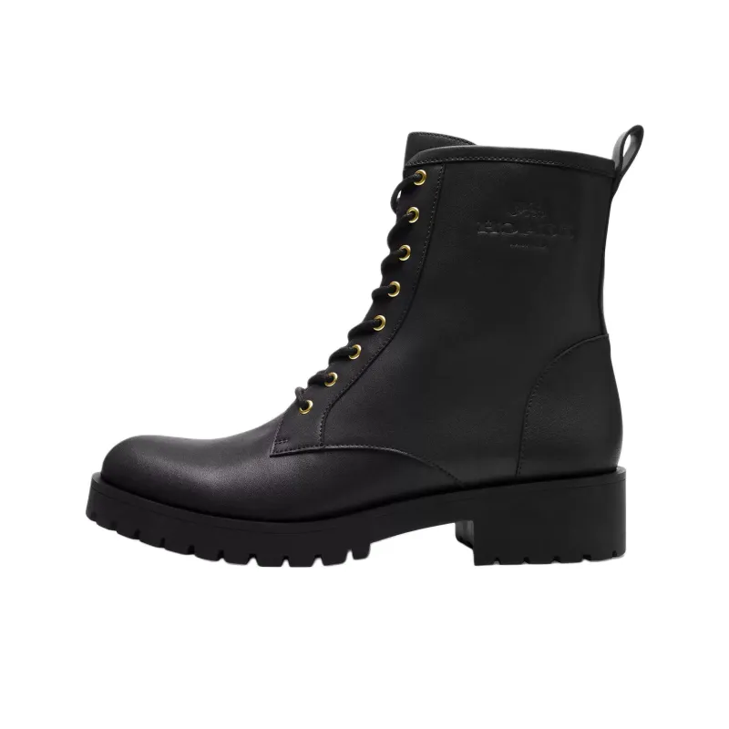 COACH Ankle Boots 5.7cm Women's Black-0