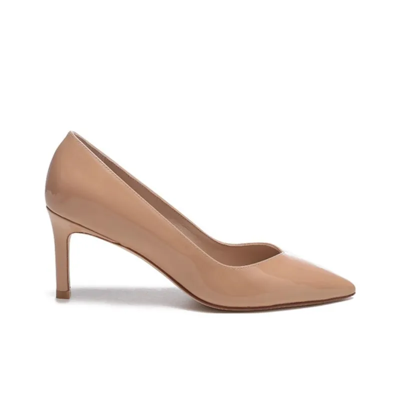Stuart Weitzman/SW Slim Heel High Heels 7cm Women's Nude-1