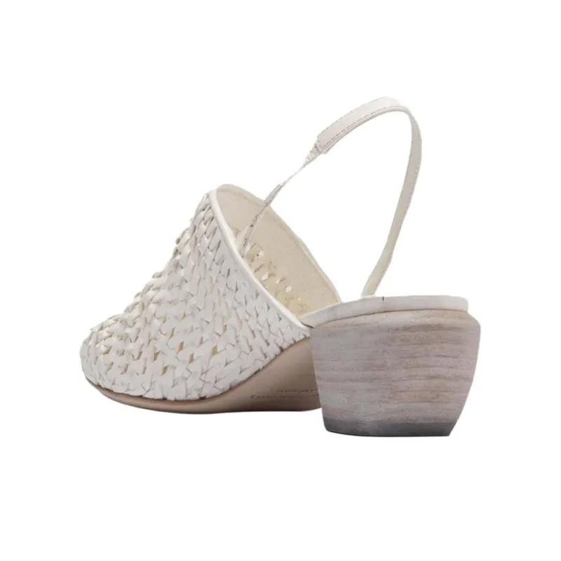 Officine Creative Sally Chunky Heel High Heels Women's White-3