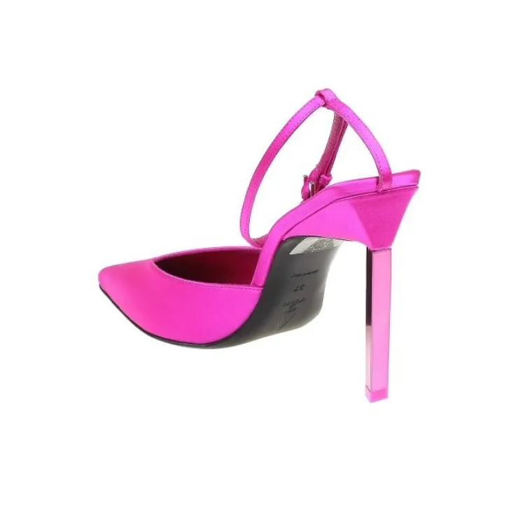 The Attico Perine Satin Pumps-4