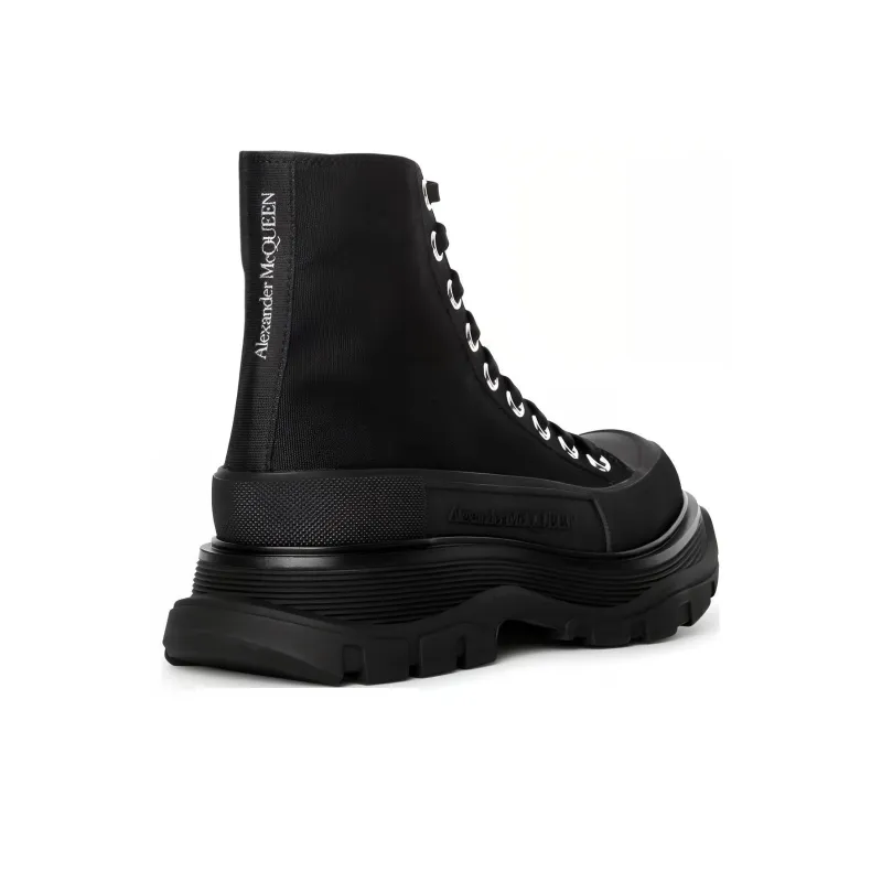Alexander McQueen Tread Slick Boots 'Triple Black' Women's-3