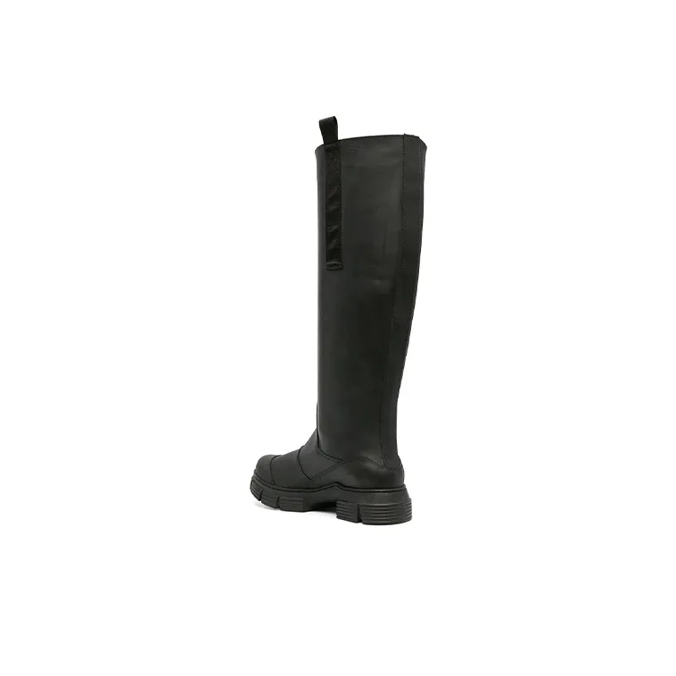GANNI Country 50mm Knee-high Boots-3