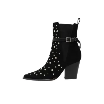 Schutz Kelsey Chelsea Boots 8.3cm Women's Black