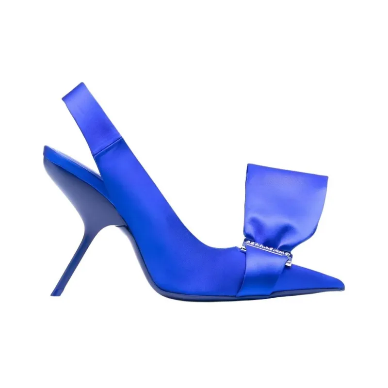 FERRAGAMO High Heels 12cm Women's Blue-1
