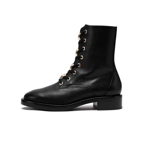 Stuart Weitzman/SW Short Martin Boot Women's Matte Black