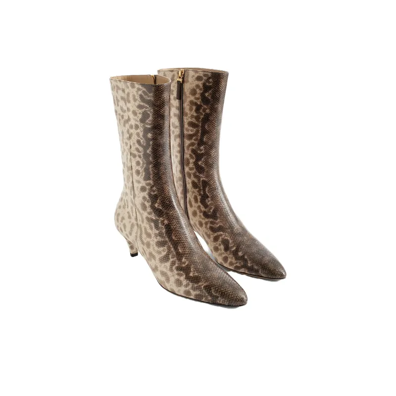 FENDI Ankle Boots Women's Brown-2