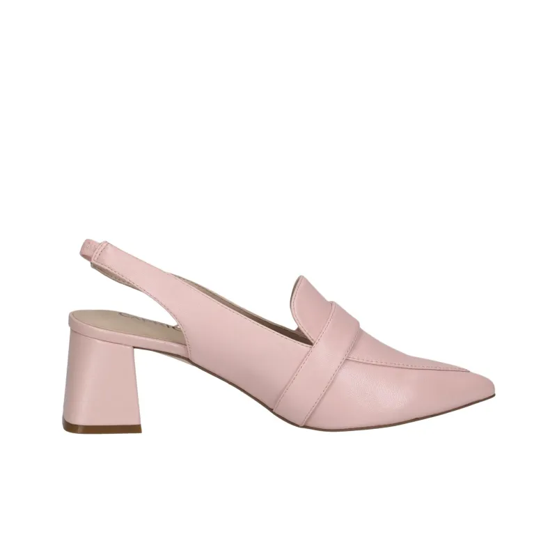 CAPRICE Gillian Block Heel High Heels 5.5cm Women's Pink-1