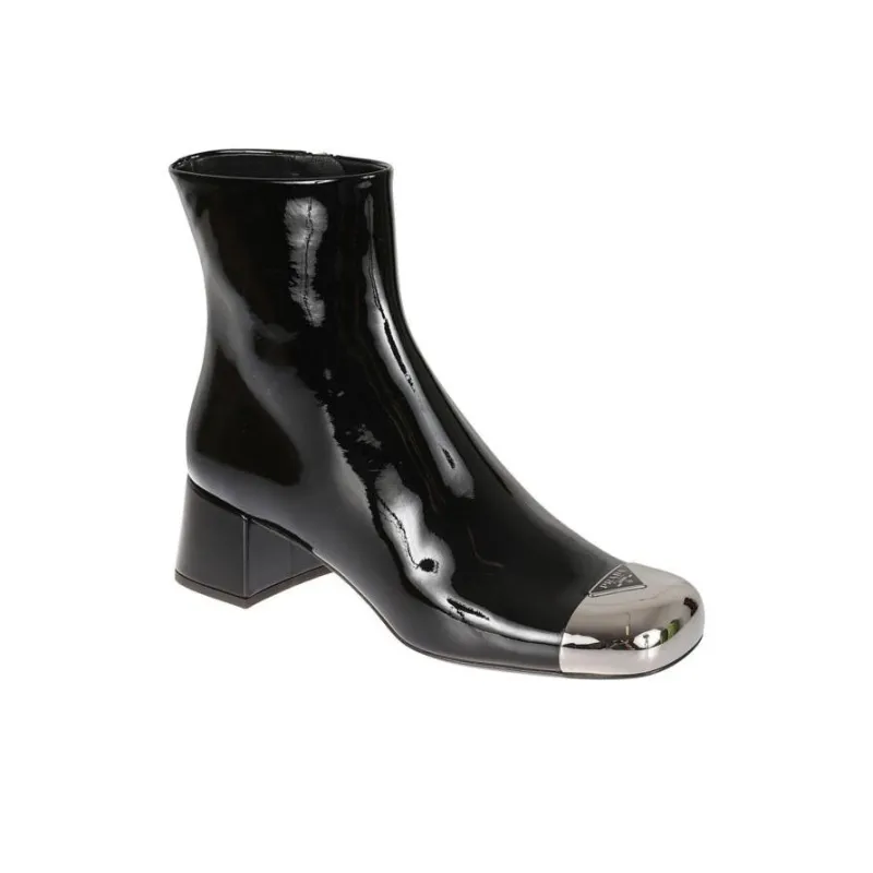 PRADA Ankle Boots Women's Black-1