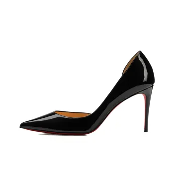 Christian Louboutin Iriza 85mm Pump Black Patent Leather Women's