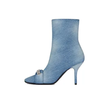 GIVENCHY G Woven Stylish Sandal 8.9cm Women's Blue