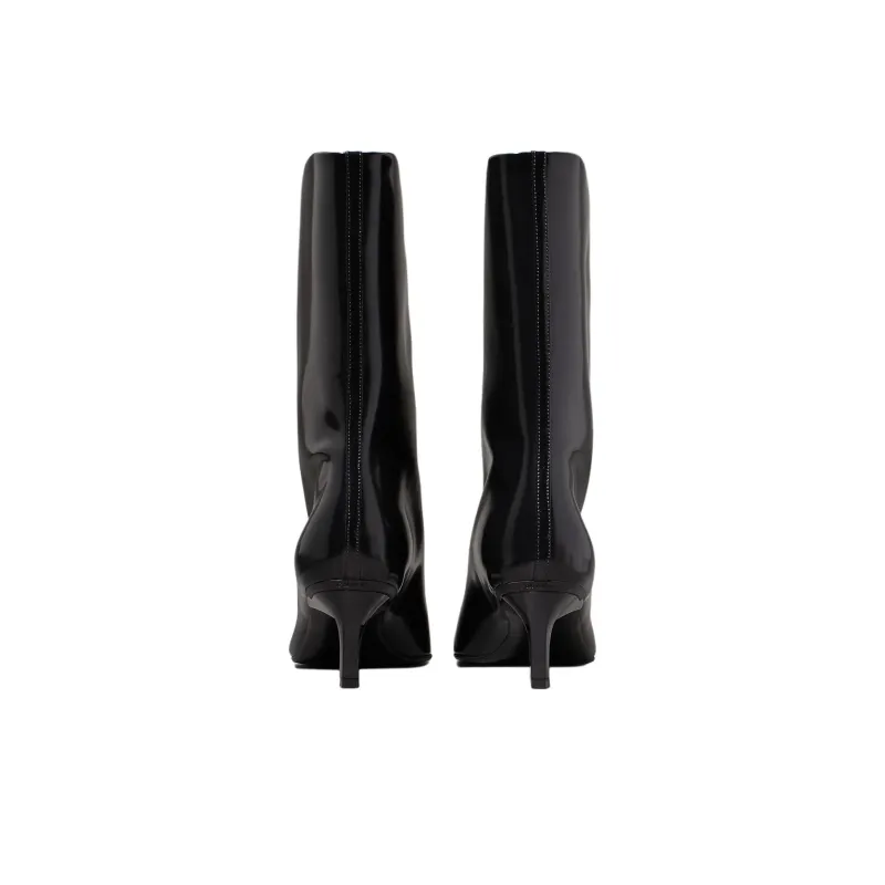 CALVIN KLEIN Ankle Boots 5cm Women's Black-4