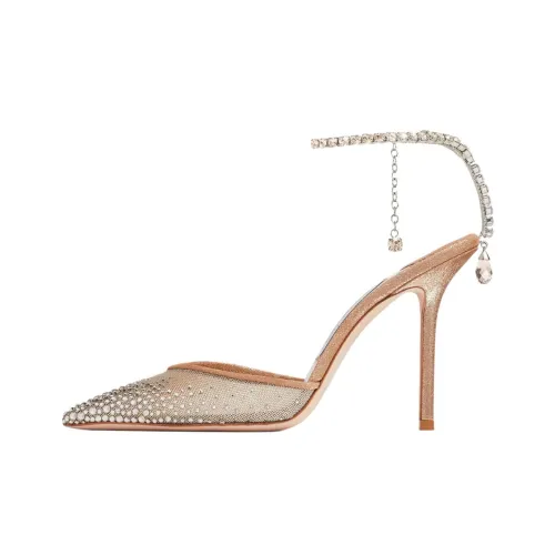 Jimmy Choo Love Bow 65mm Leather Pumps