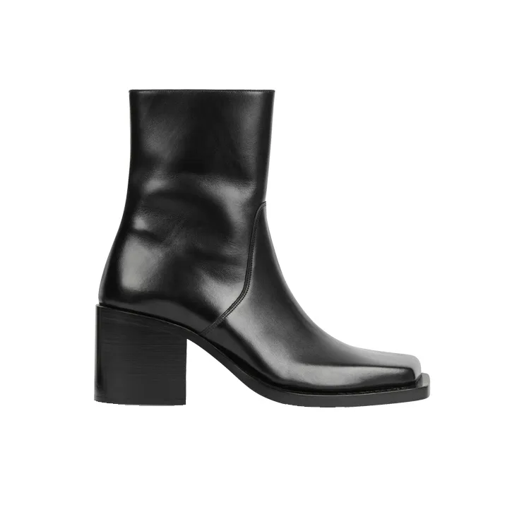 Balenciaga Glove Ankle Boots Men's Black-1