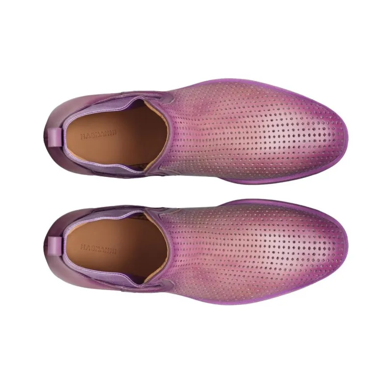 Magnanni Celeste Ankle-Length Chelsea Boots Women's Purple-3