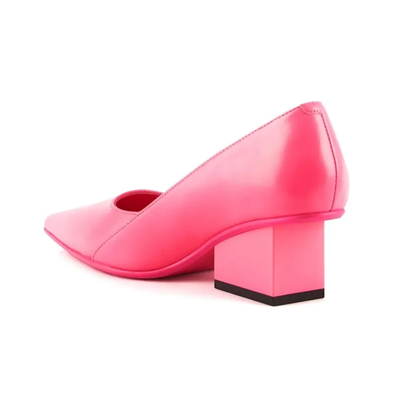 UNITED NUDE RAILA PUMP Block Heel High Heels 6cm Women's Pink-3