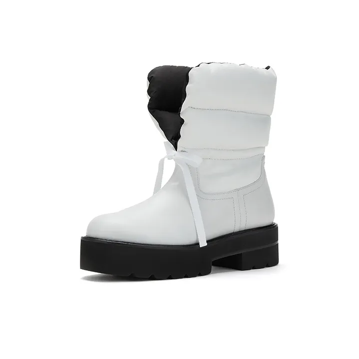stuart weitzman Tyler Quilted Panelled Ankle Boots-2