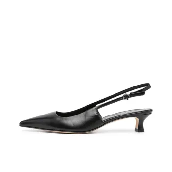 Aeyde 50mm Pointed-toe Leather Pumps
