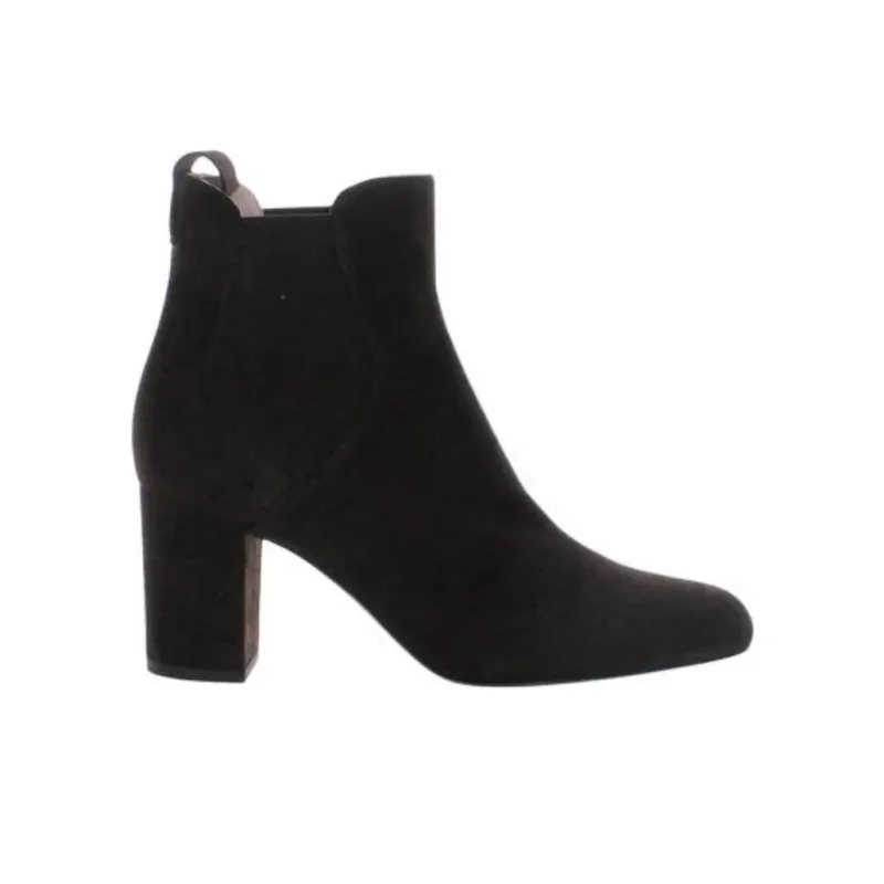 INES DE LA FRESSANGE Short Chelsea Boots 7cm Women's Brown-1