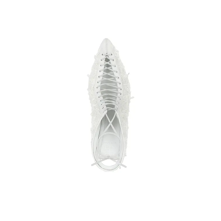 GIVENCHY Slim Heel High Heels Women's White-2