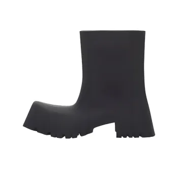 Balenciaga Trooper Rubber Boot Black